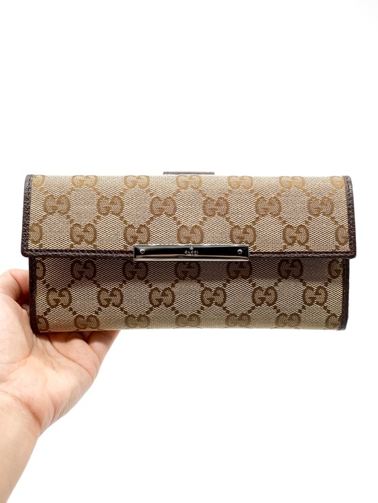 Gucci Handbags - 🍓GUCCI GG Envelop Canvas Wallet